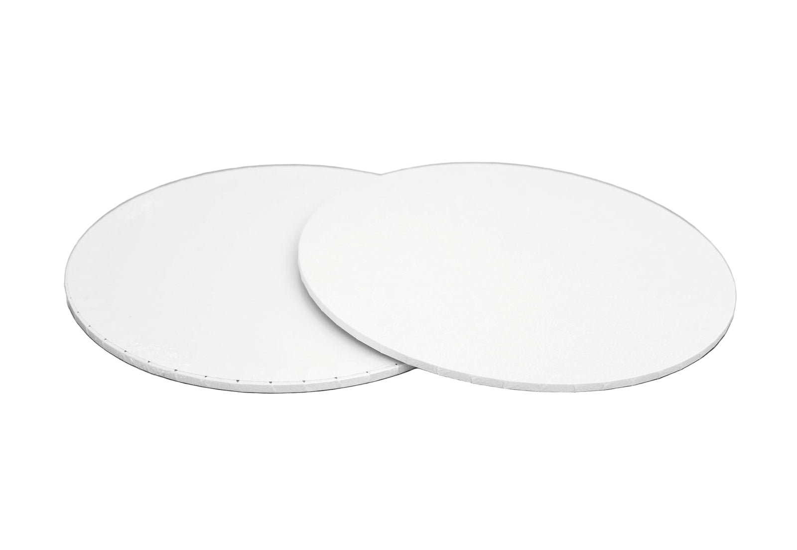 LOYAL 15 INCH ROUND WHITE MASONITE CAKE BOARD