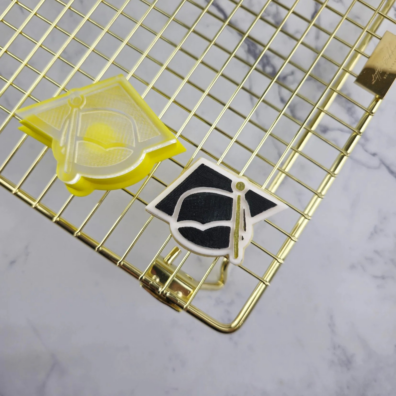 Mini Graduation Hat Cutter and Debosser Set