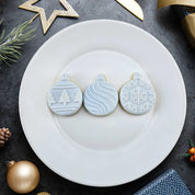 Mini Bauble Cutter and Debosser Set