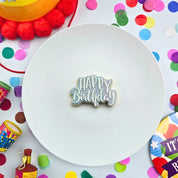 Mini Happy Birthday Cutter and Debosser Set