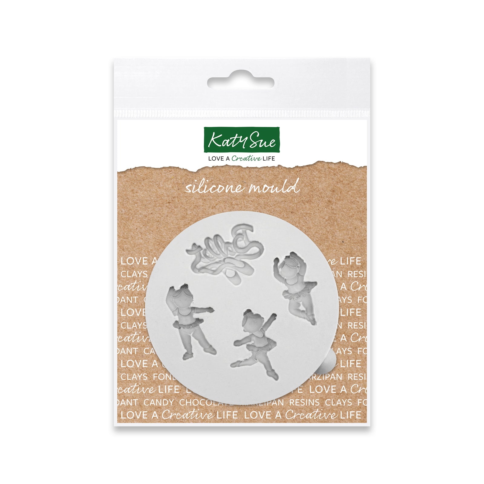 Katy Sue Miniature Ballerinas Silicone Mould