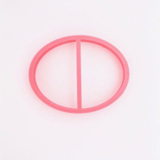 Miss Biscuit Oval Cookie Cutter