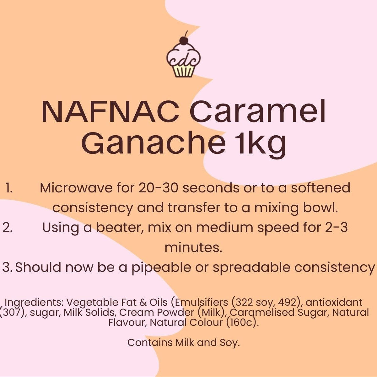 Caramel Ganache 1kg