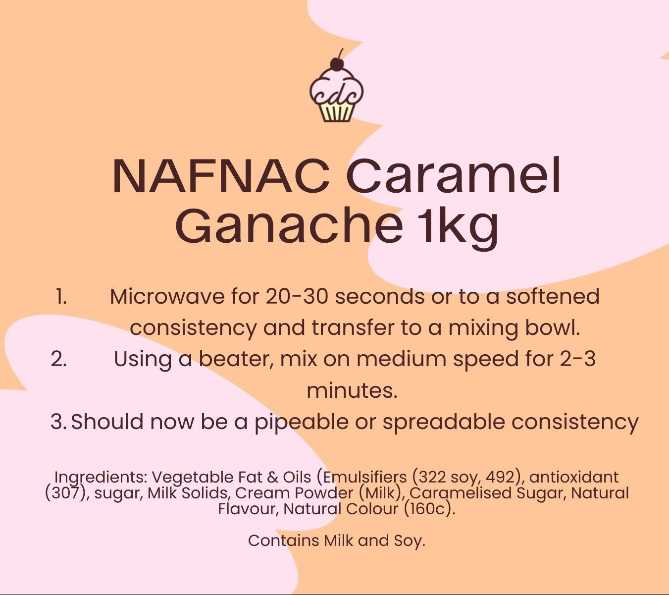 Caramel Ganache 1kg