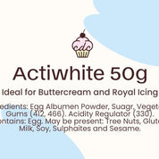 Actiwhite Egg White Powder 50G