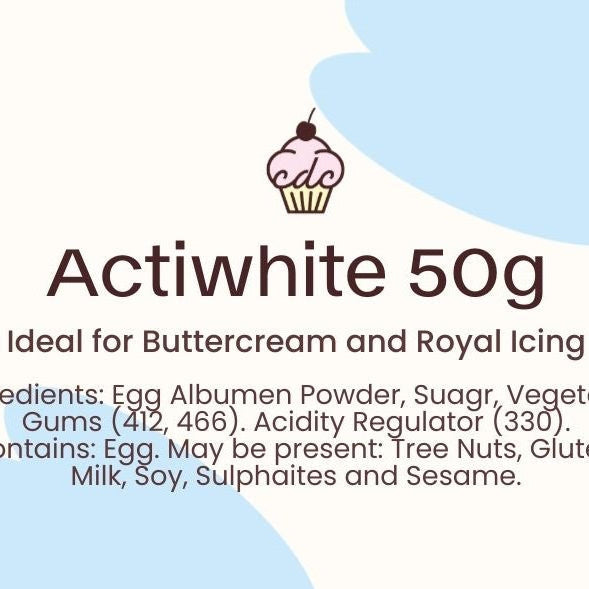Actiwhite Egg White Powder 50G