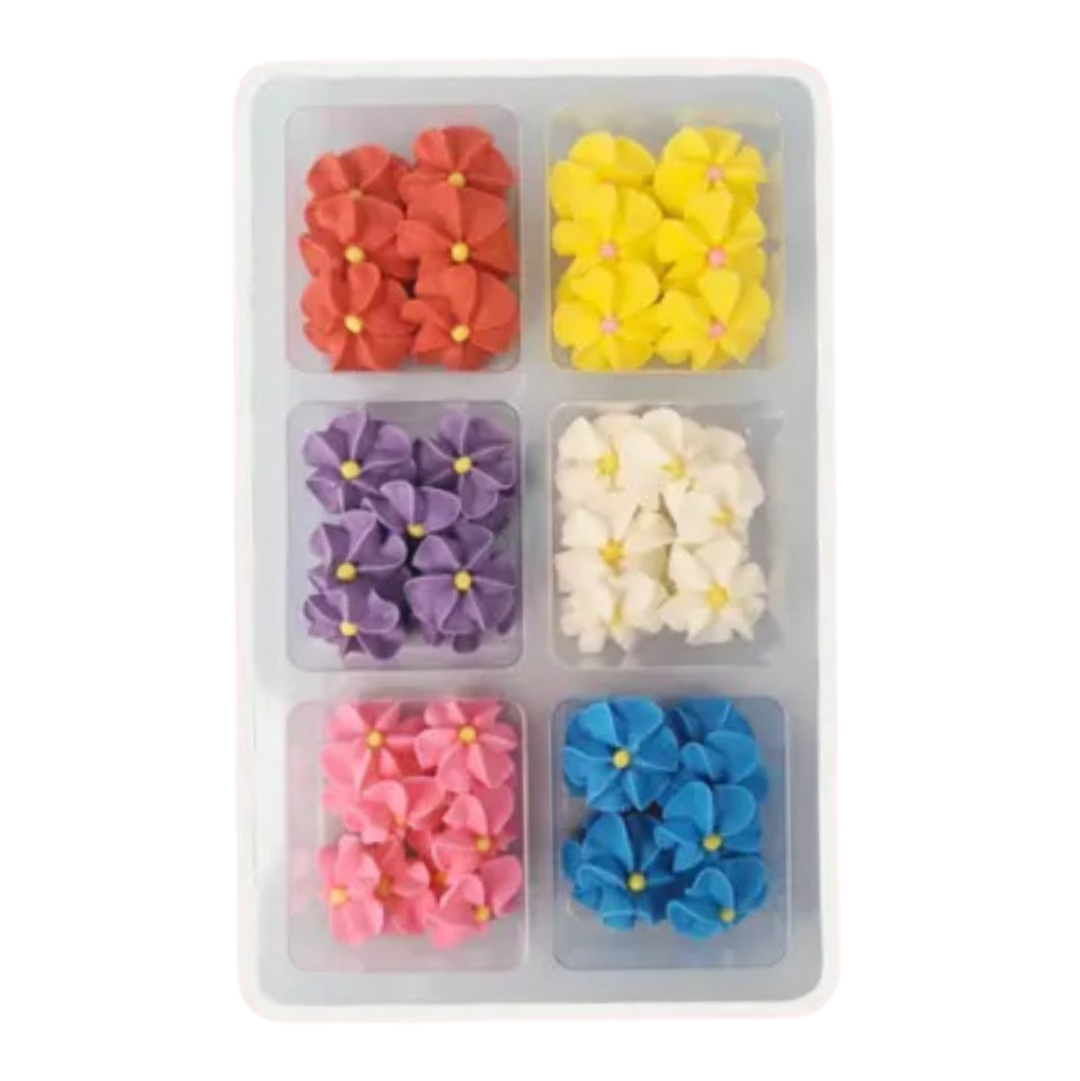 Sugar Decorations APPLE BLOSSOMS 60 PIECE