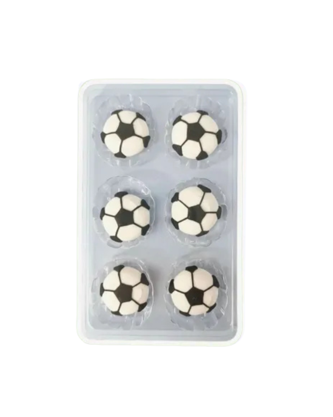 Sugar Decorations SOCCER 6 PIECE