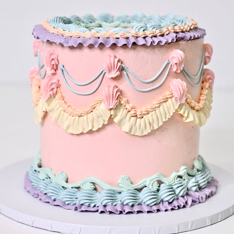 Vintage Buttercream Cake