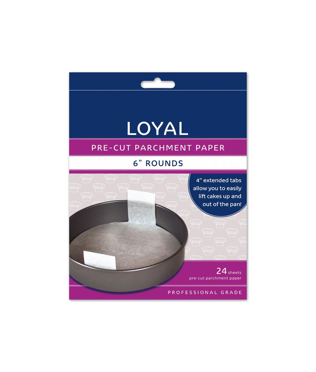 Loyal Pre-cut Parchment Rounds 6in