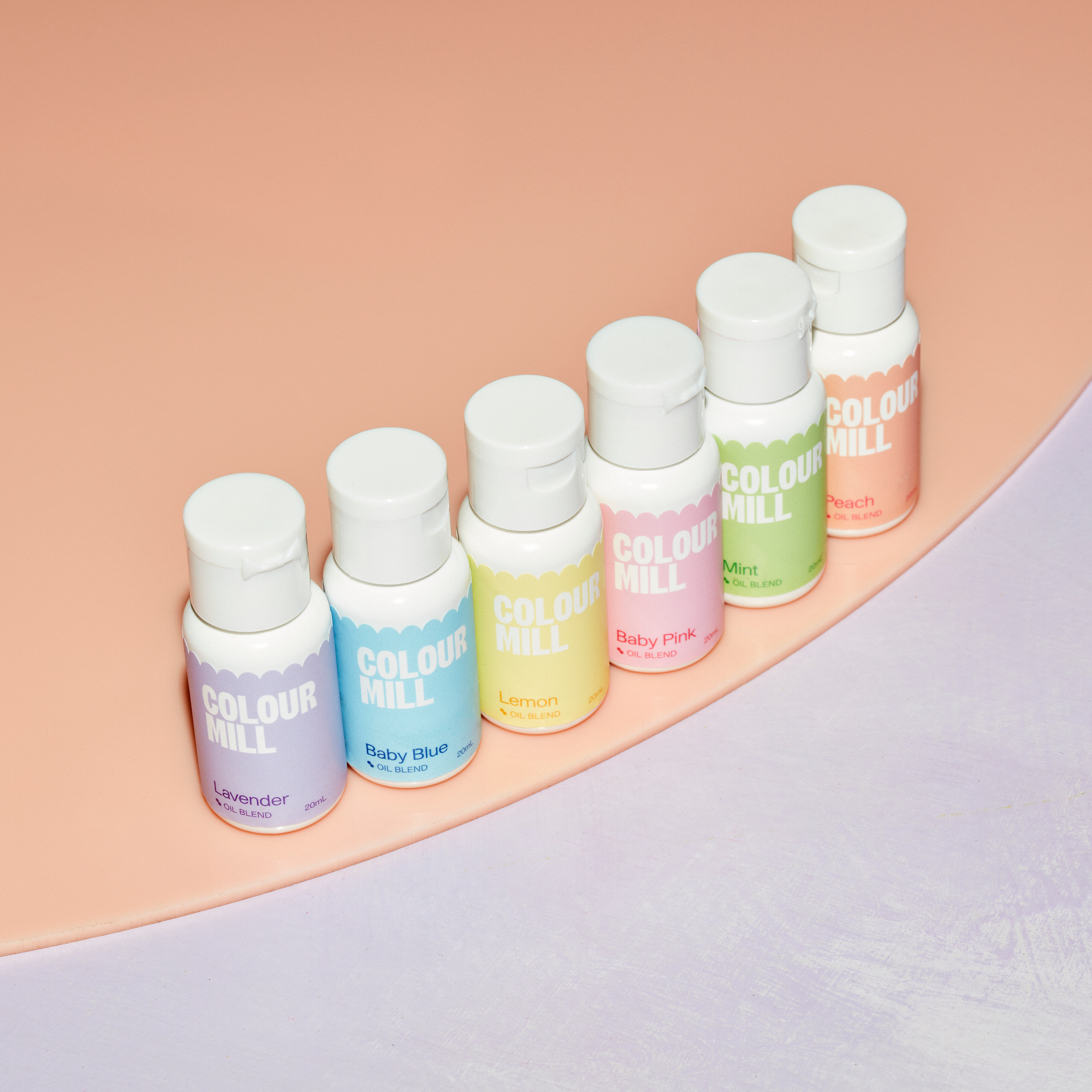 Oil Blend Pastel Pack 6pce
