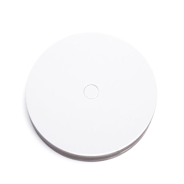 Round 9 Inch White Centre Hole Perforation Board | Cake Decorating Central