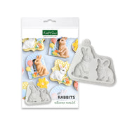 Katy Sue Rabbits Silicone Mould