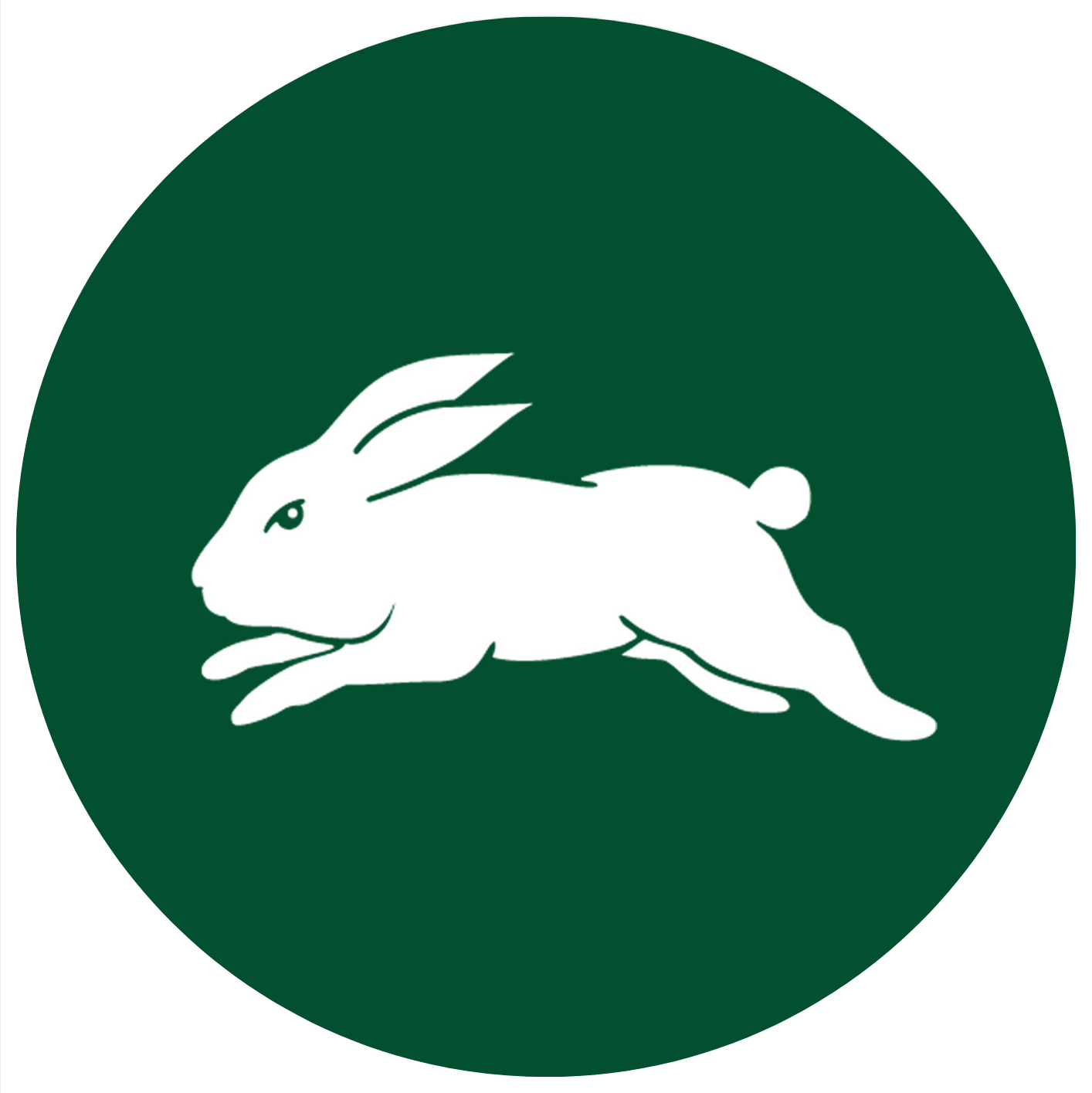 Rabbitohs Logo 8 Inch Round Edible Images