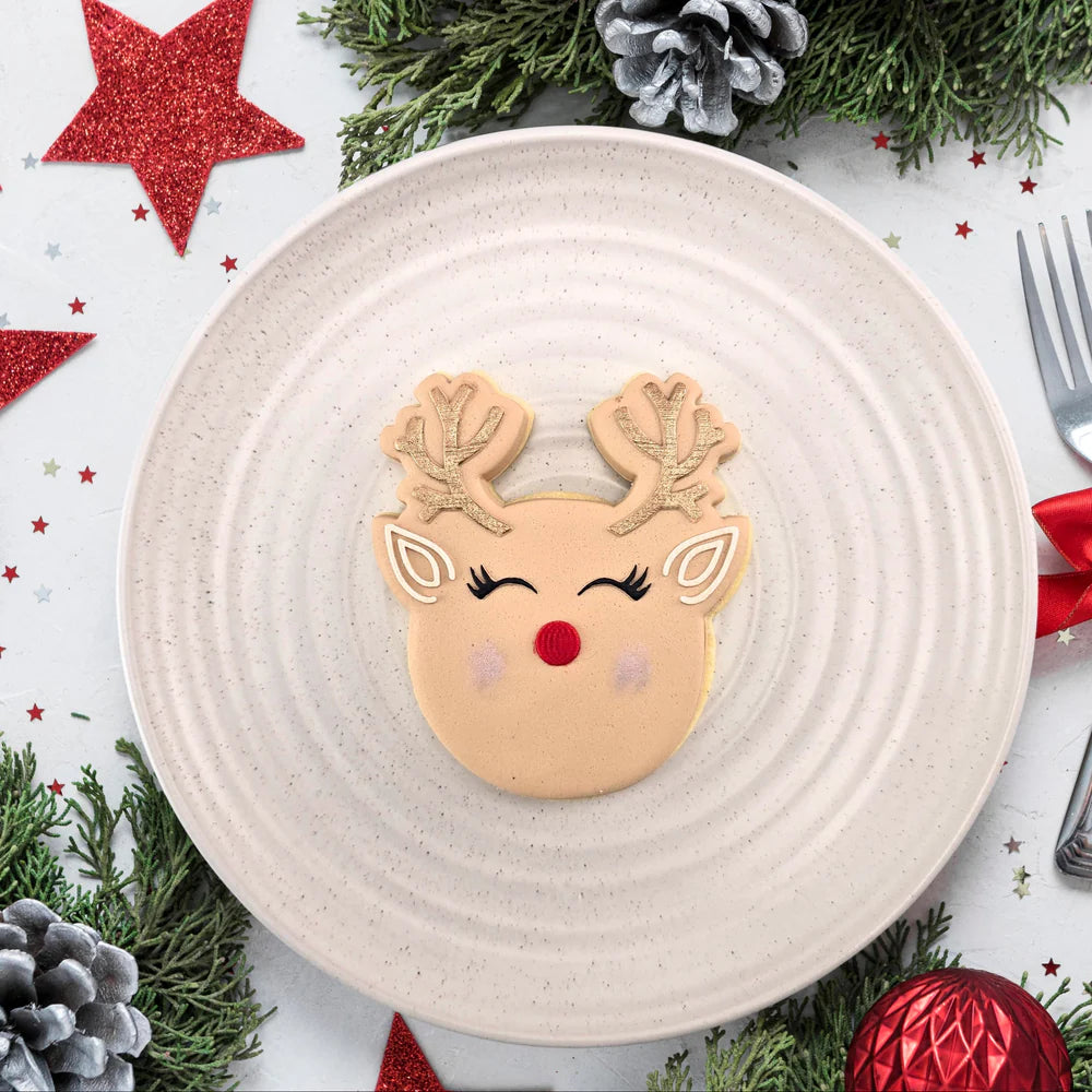 Rudolph Reindeer Debosser and Cutter Set