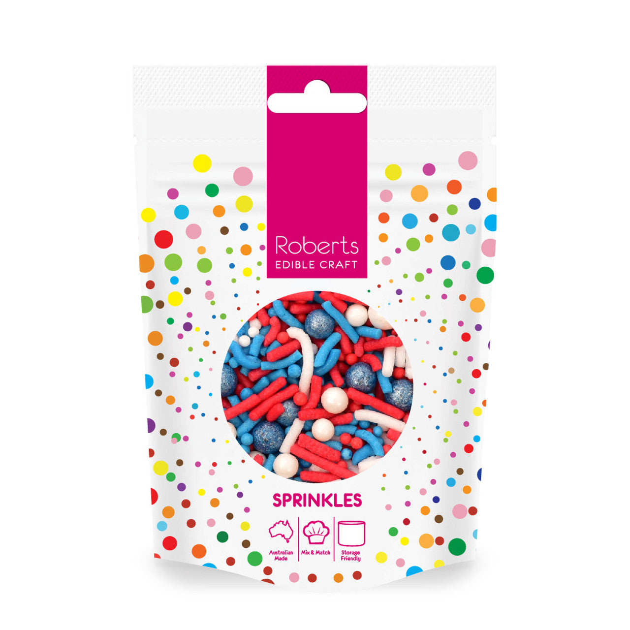 Australia Flag Sprinkle Mix 80g