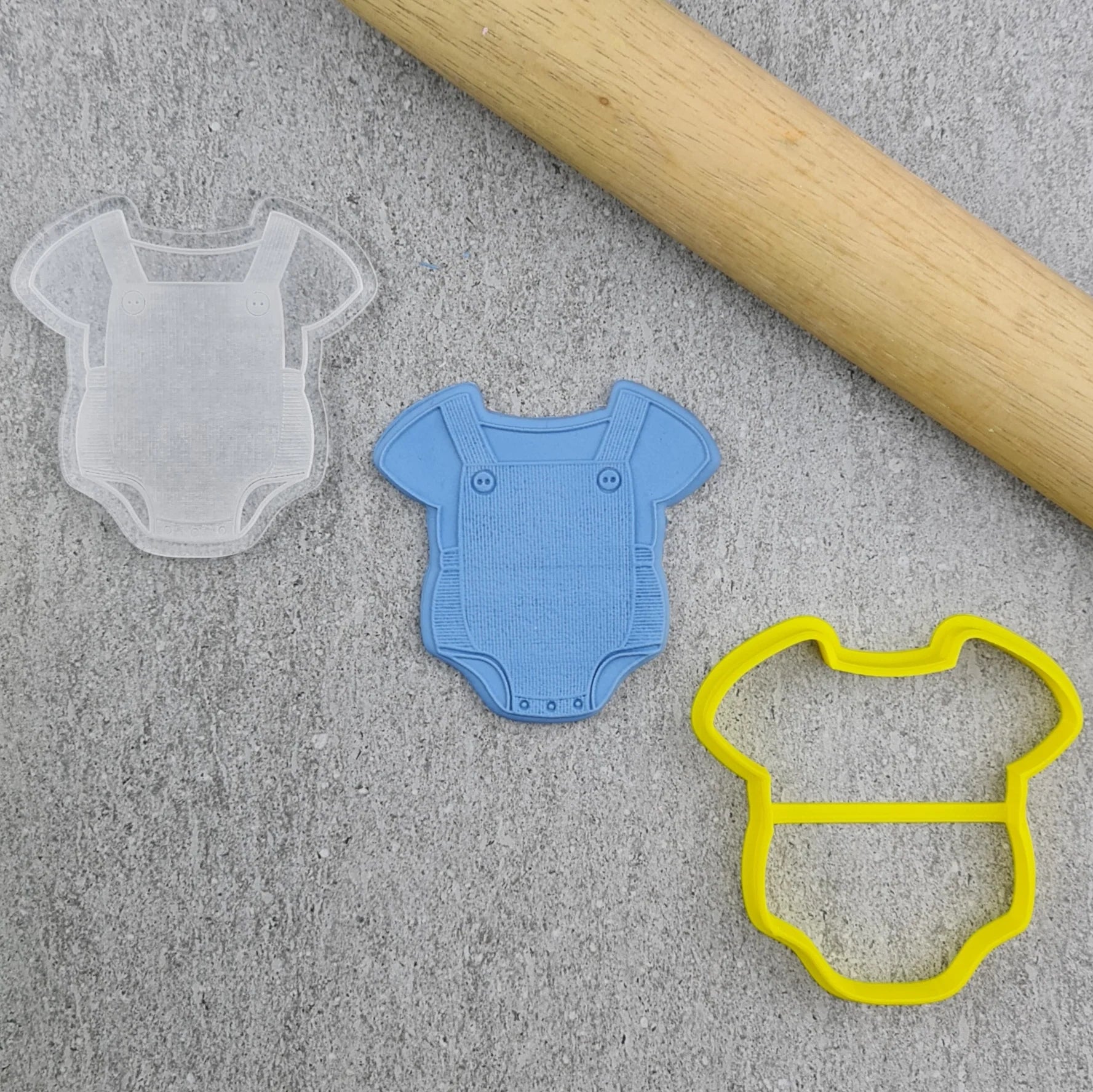 Baby Overalls Romper Debosser & Cutter Set