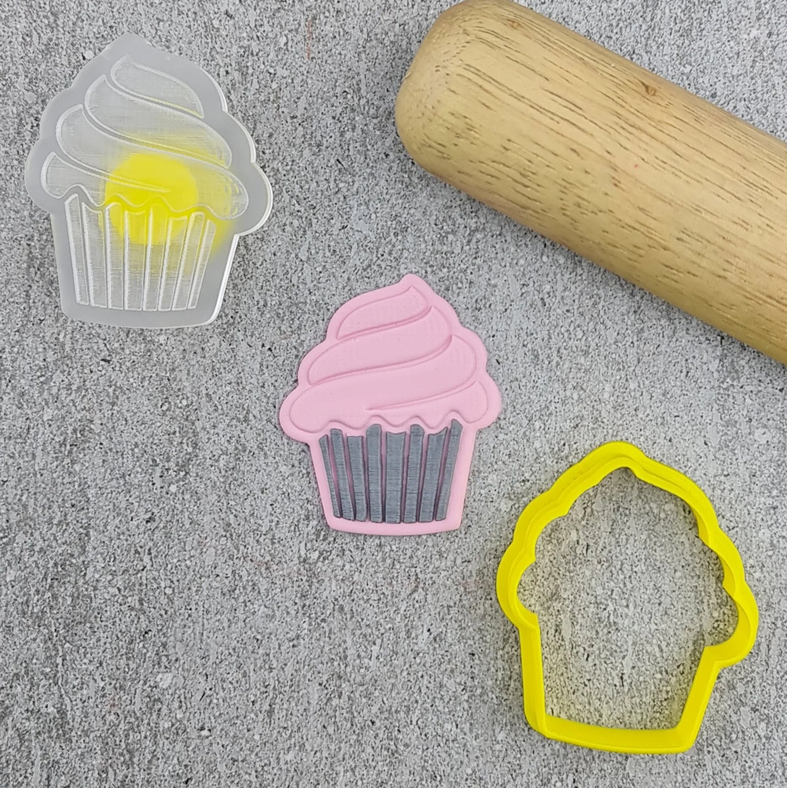 Mini Cupcake Cutter and Debosser Set