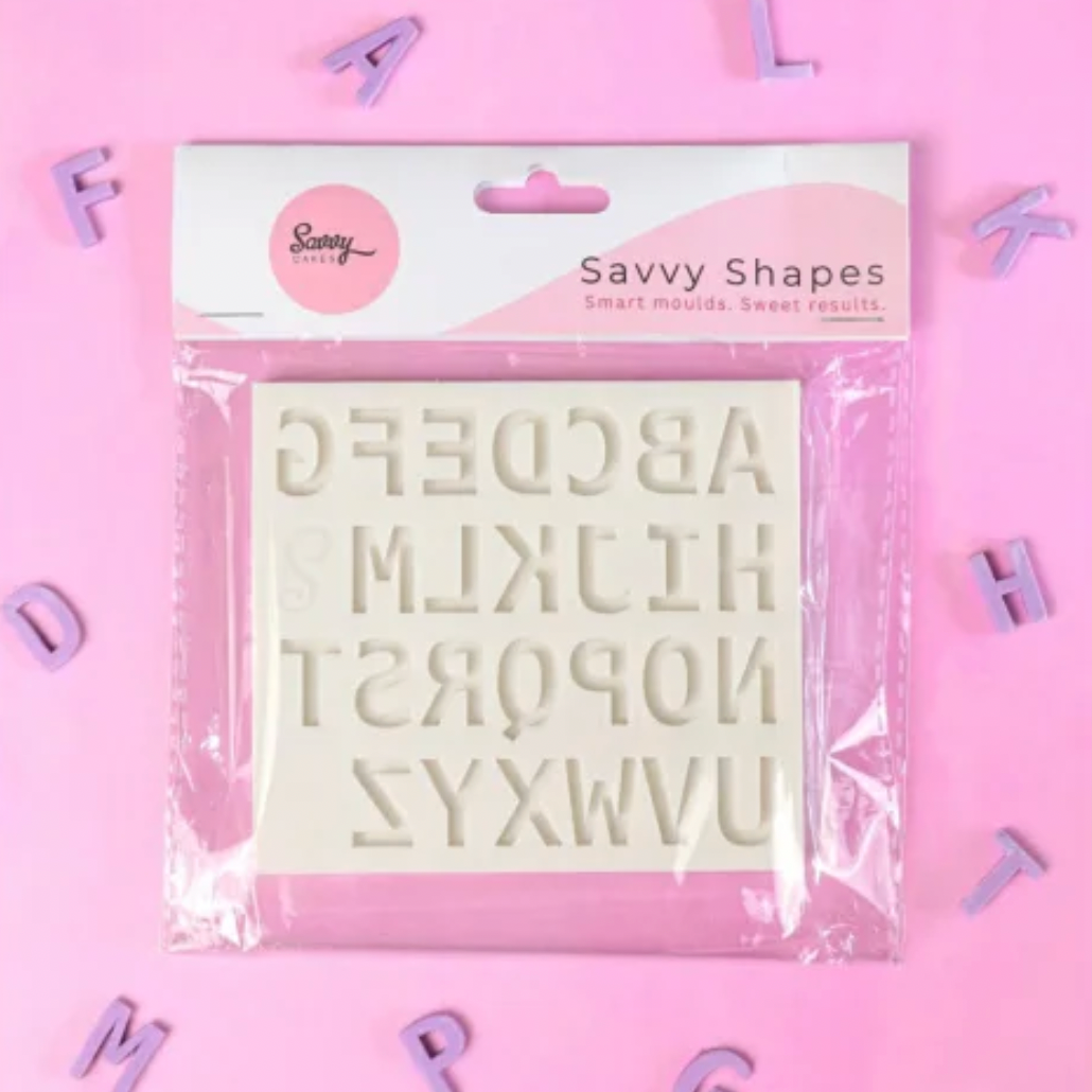 Savvy Moulds Alphabet Upper Case