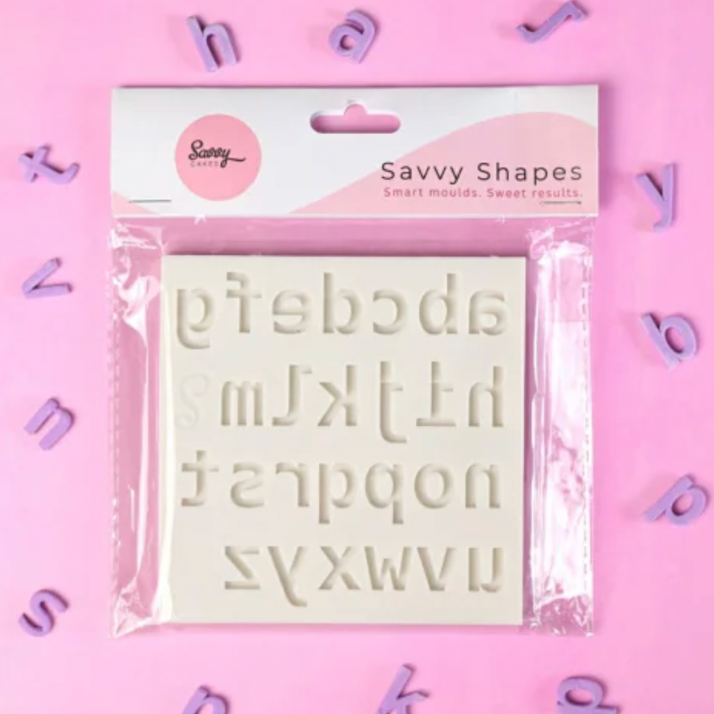 Savvy Moulds Alphabet Lower Case