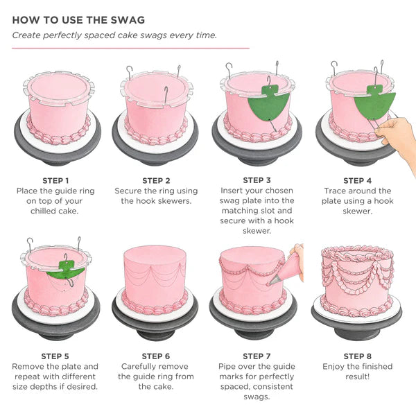 Get Your Swag On - Cake Swag Template Kit