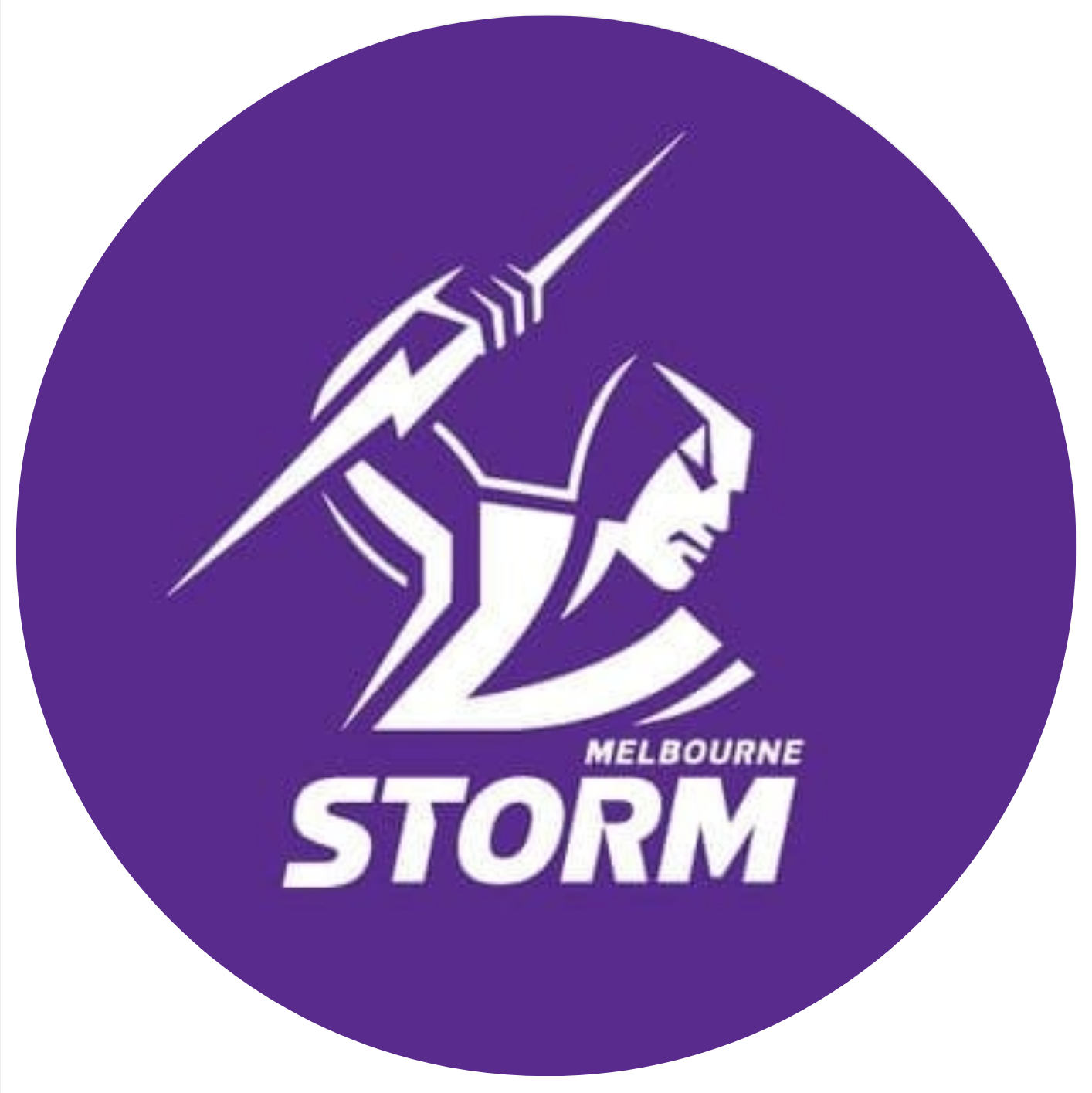 Storm Logo 8 Inch Round Edible Images