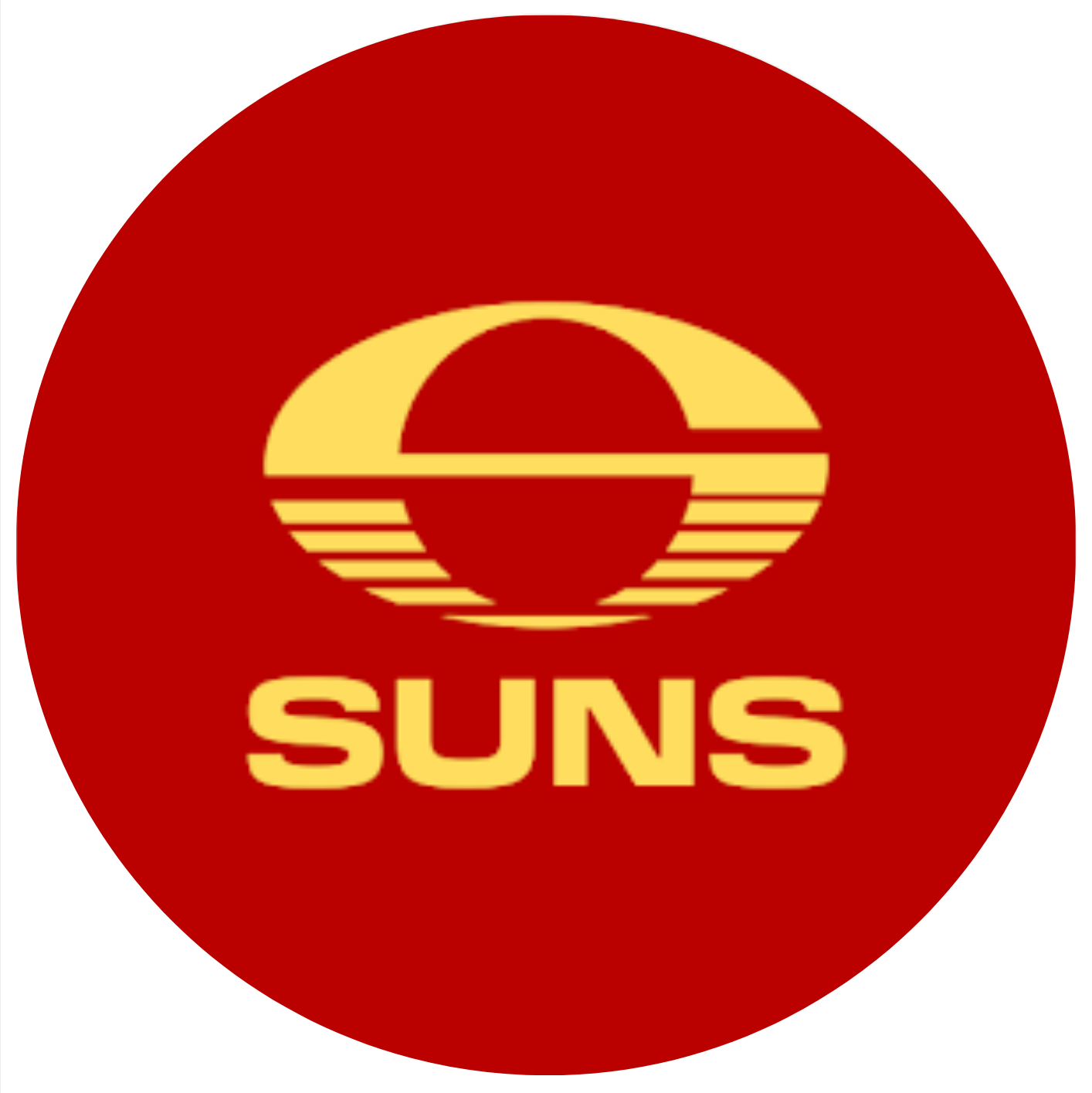 Suns Logo 8 Inch Round Edible Images