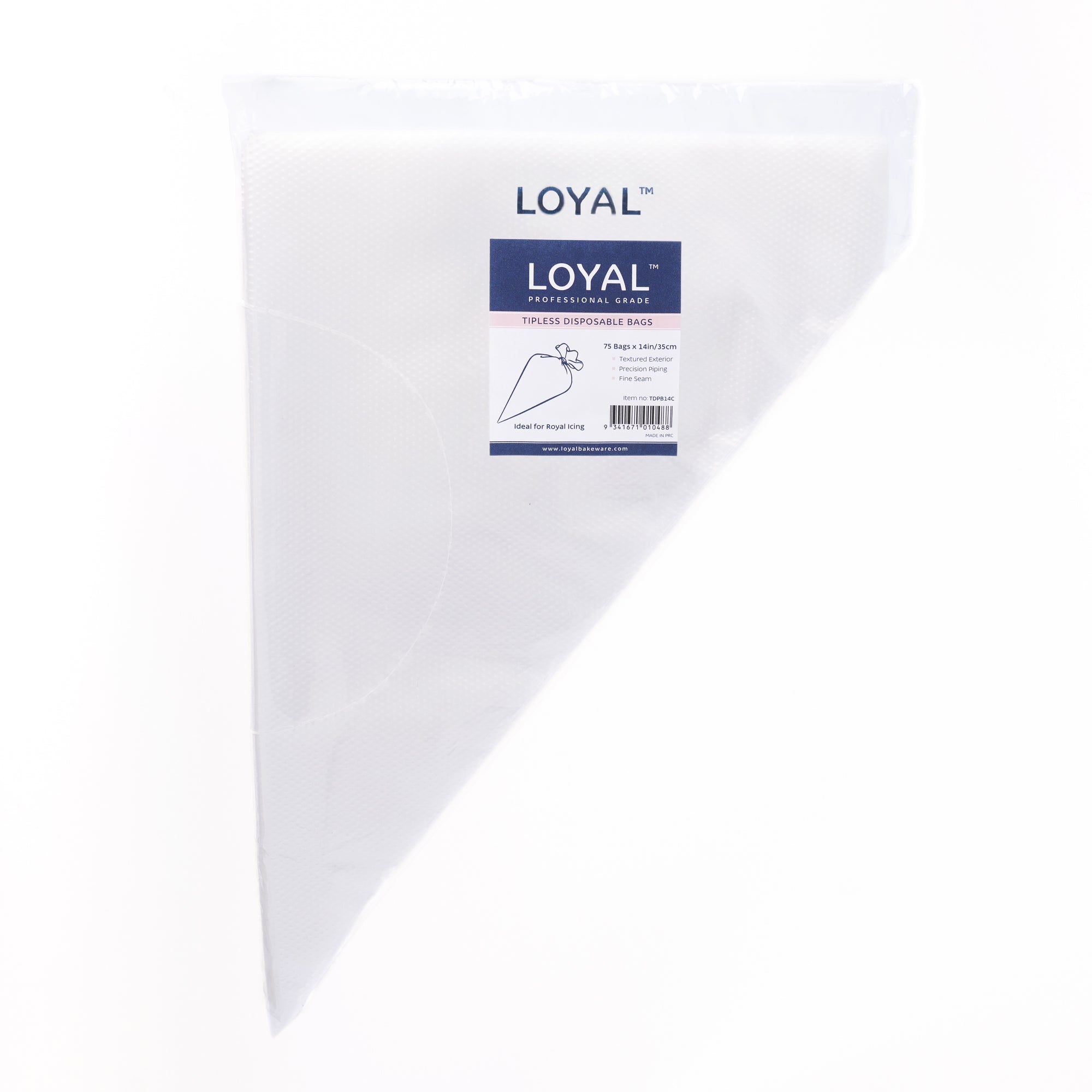 14inch Tipless Disposable Bags 75 pack