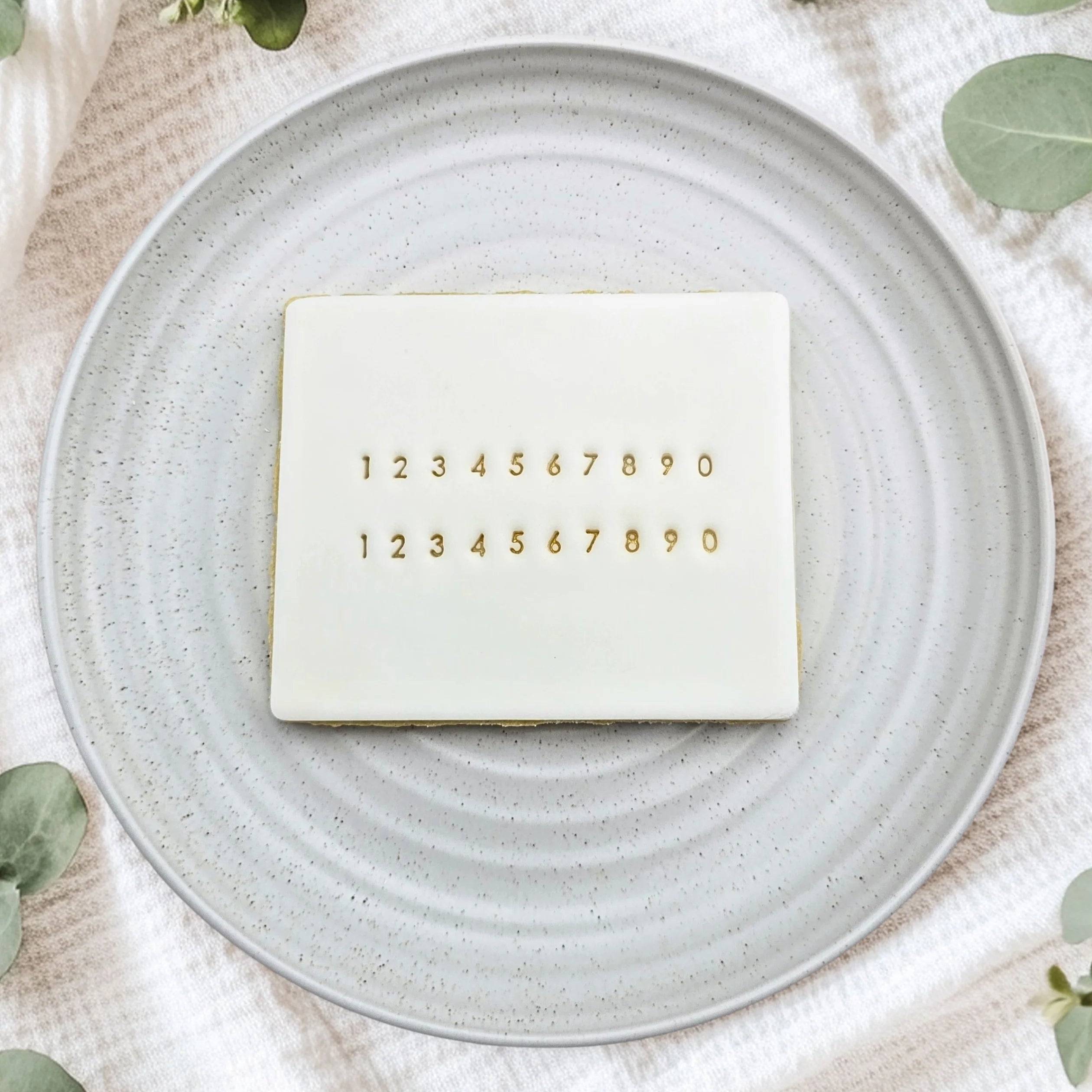 Tiny Number Stamps
