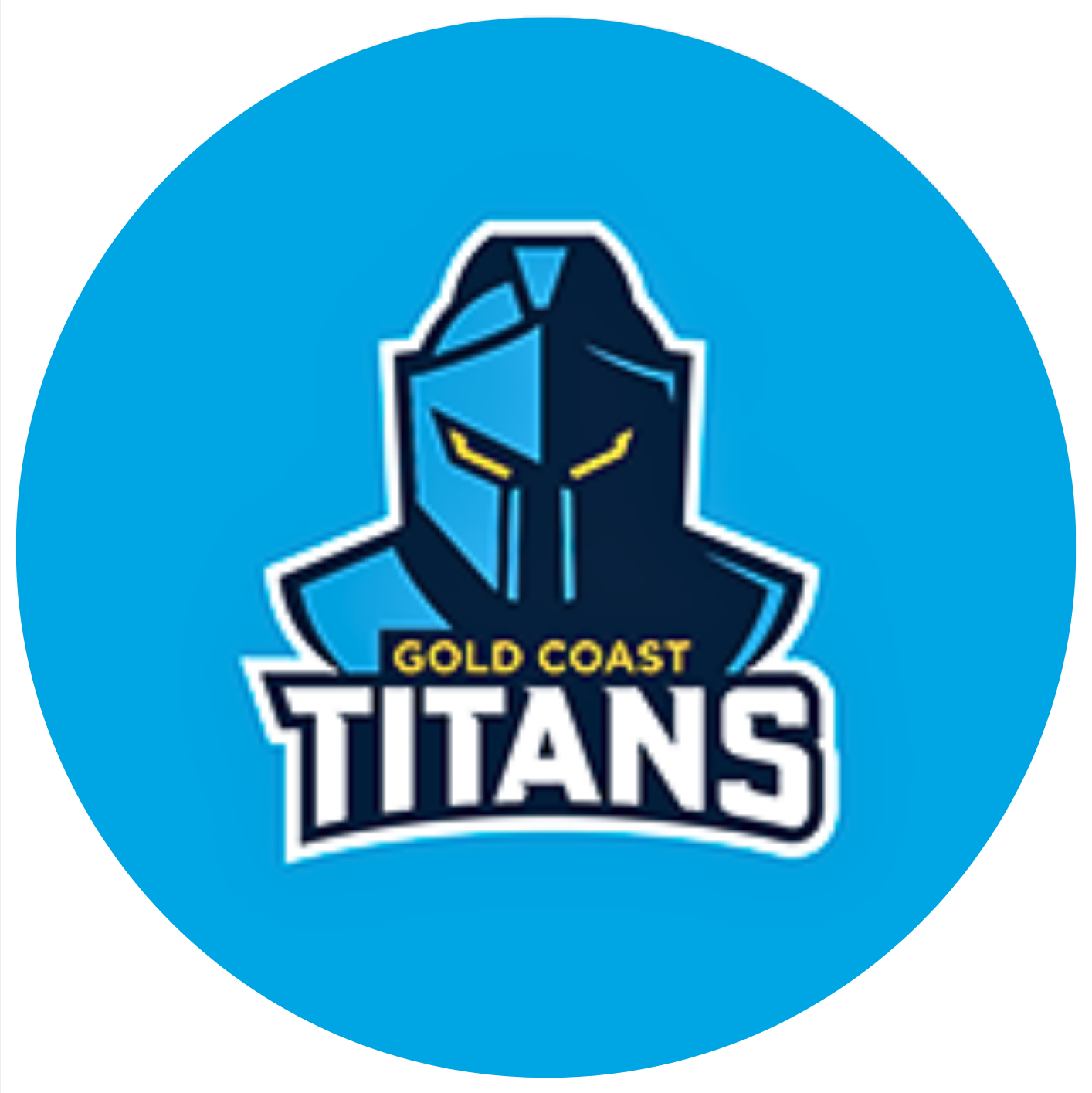 Titans Logo 8 Inch Round Edible Images