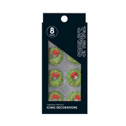 Sprinkle Wreaths Icing Decorations 9 pieces