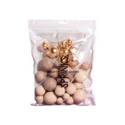 Champagne Gold Foam Ball Toppers 32 piece