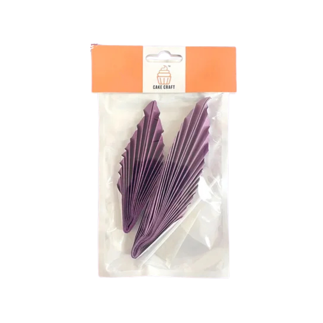 Purple Fan Topper Set 2 Piece