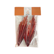 Metallic Rose Gold Fan Topper Set 2 Piece