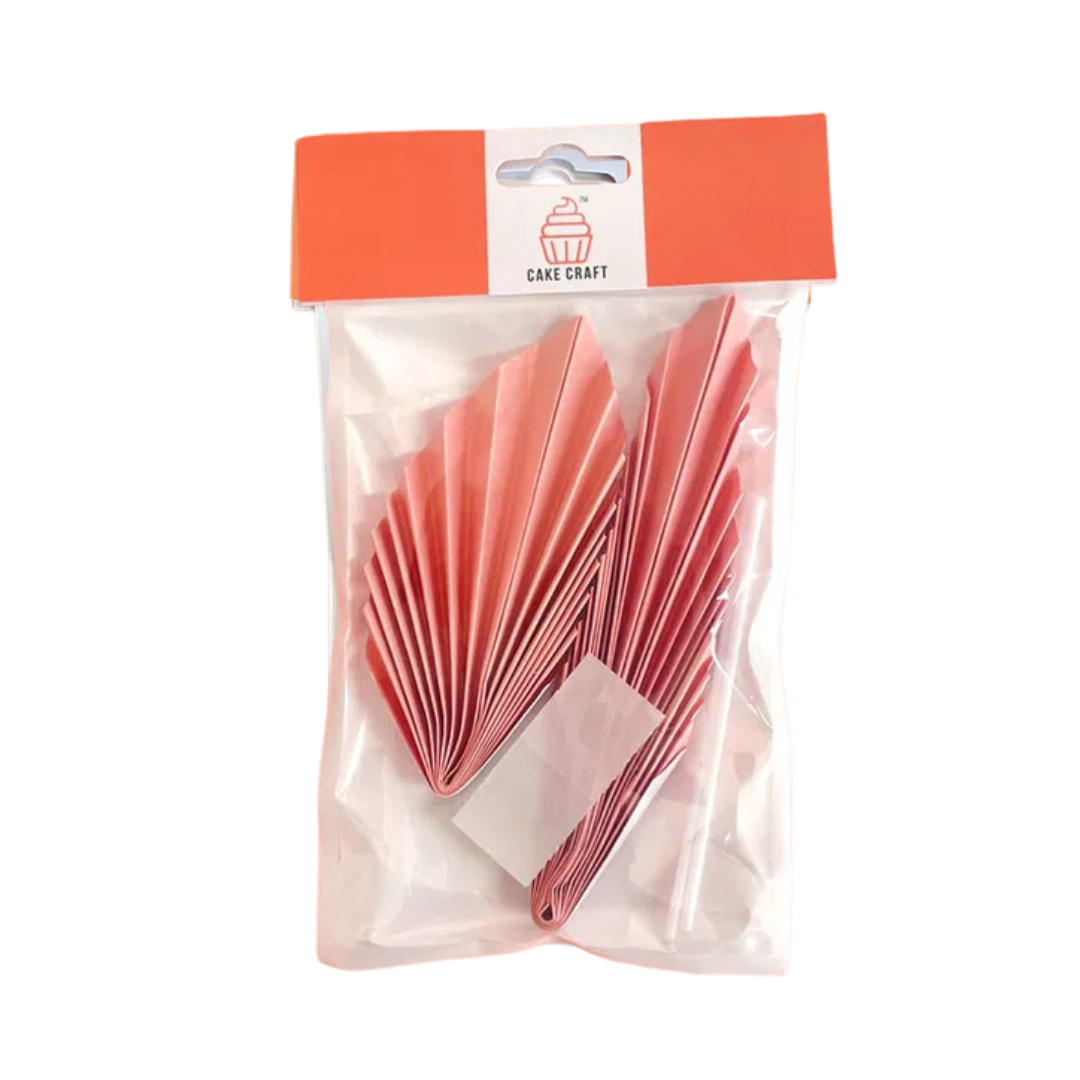 Baby Pink Fan Topper Set 2 Piece