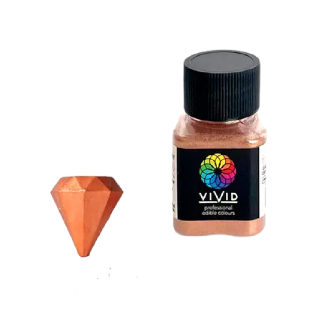 VIVID COPPER EDIBLE METALLIC DUST 10G
