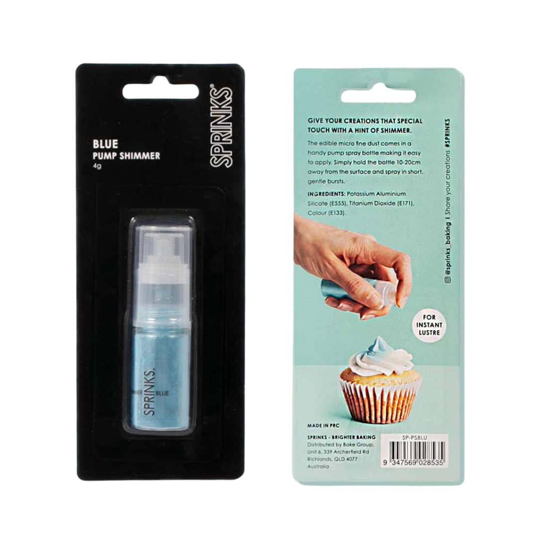Pump Shimmer Blue