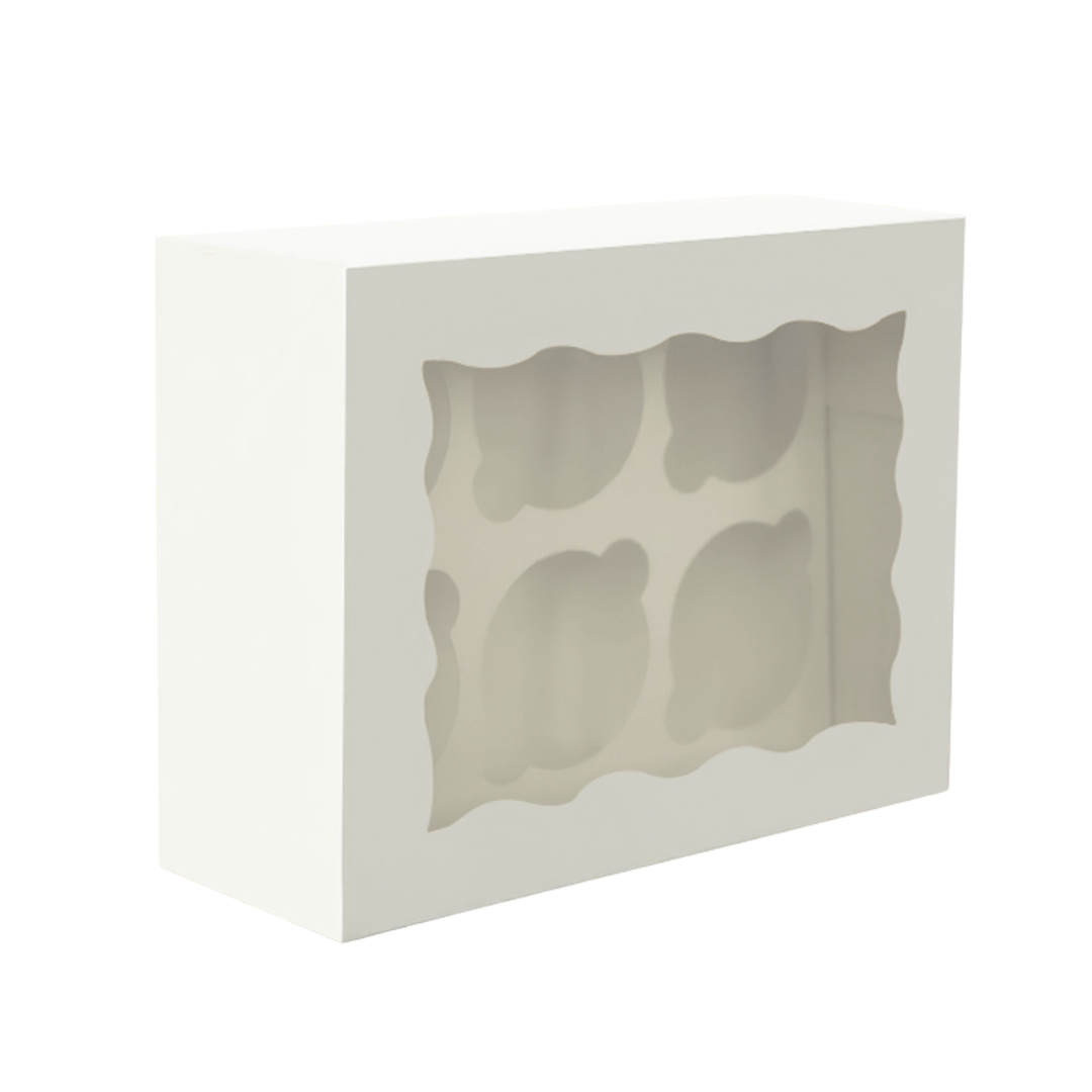 Cupcake Window Box holds 6 (4 inch high)