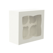 Cupcake Window Box holds 4 (4 inch high)