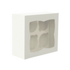 Cupcake Window Box holds 4 (4 inch high)