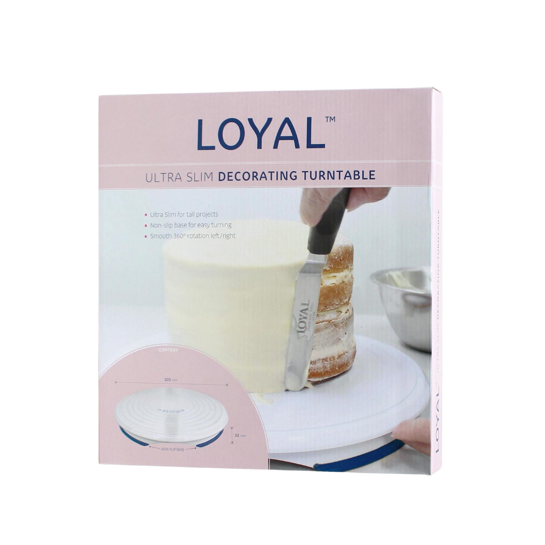 LOYAL SLIM DECORATING TURNTABLE