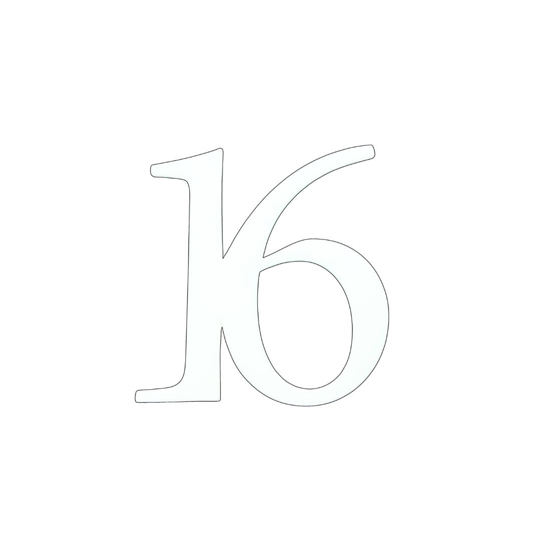 16 WHITE 10CM ACRYLIC CAKE FROPPER