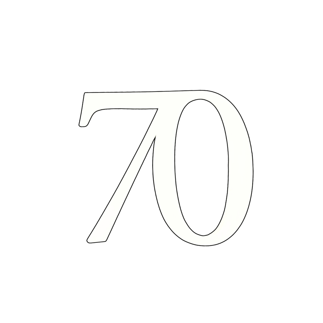 70 White 10cm Acrylic Cake Fropper