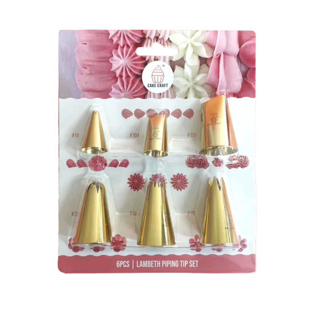 Lambeth Piping Tip 6 Piece Set