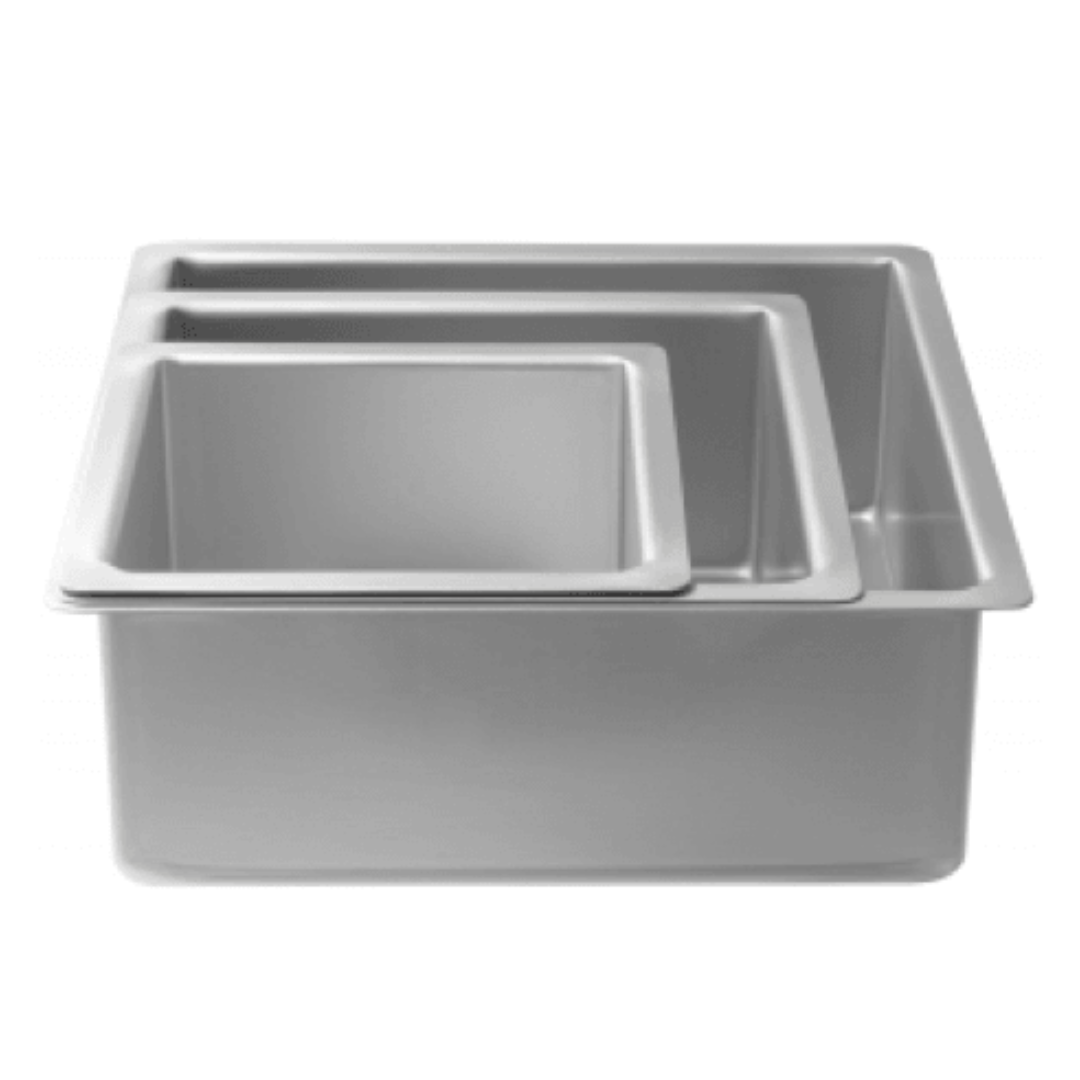 Square Set Of 3 Pro Deep Cake Pans