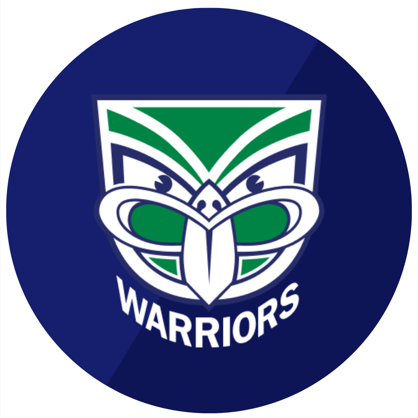 Warriors Logo 8 Inch Round Edible Images