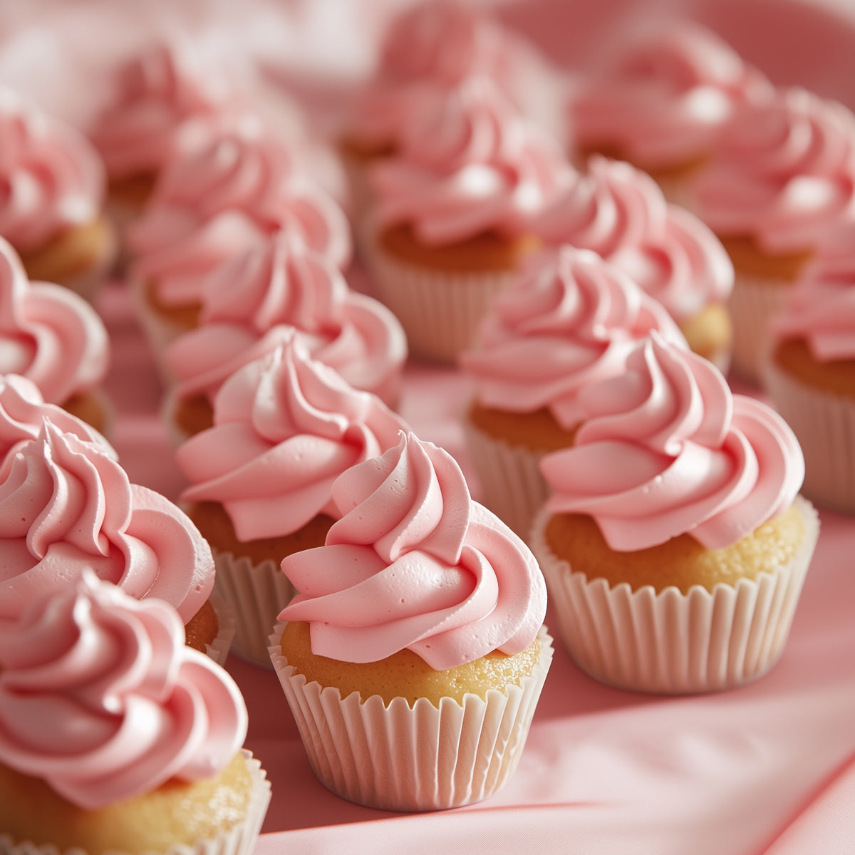 Greaseproof Baking Cups Mini White