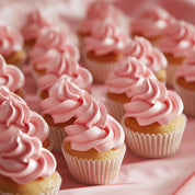 Greaseproof Baking Cups Mini White