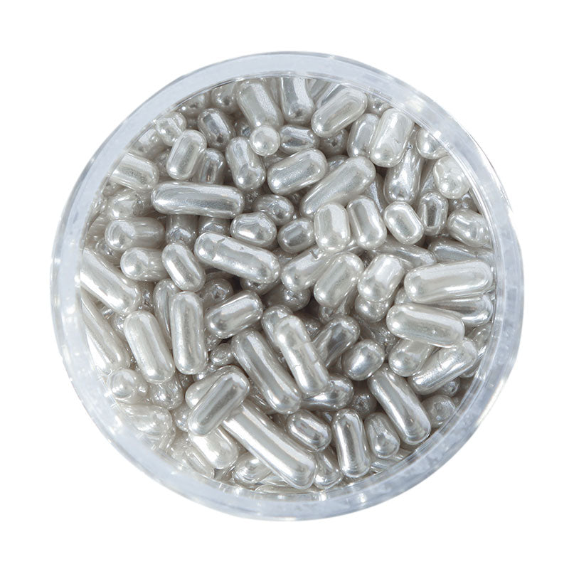 SPRINKS Metallic Jimmies SILVER 50g