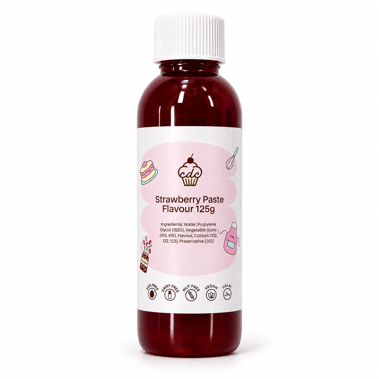 Bakels Flavour paste Strawberry 125g
